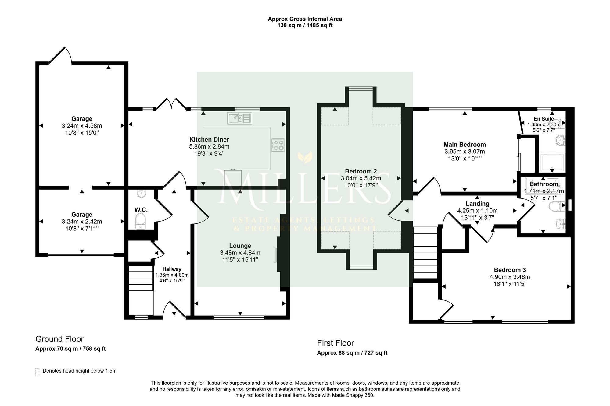 3 Barn Owl Drive, Holt floorplan