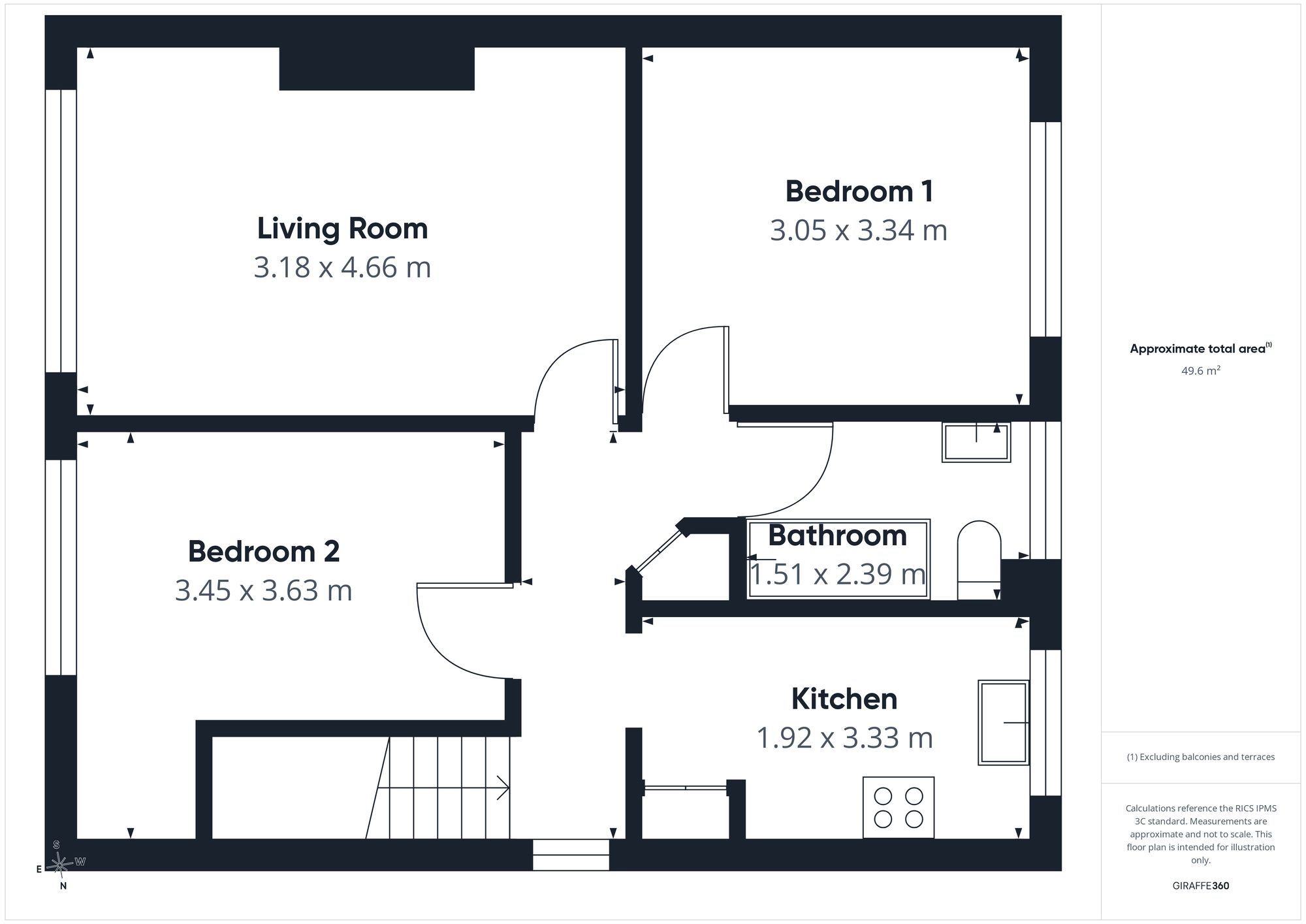 2a Aberdale Road, Polegate floorplan