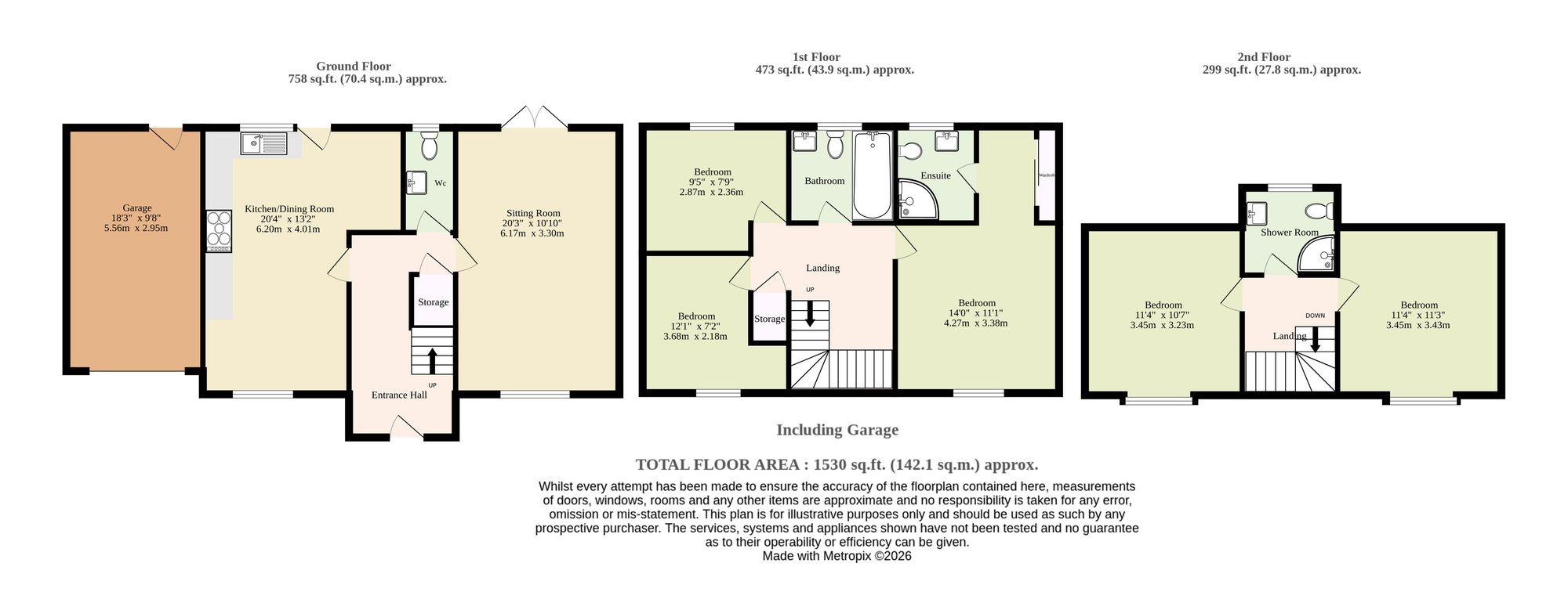 38 Rose Avenue, Norwich floorplan