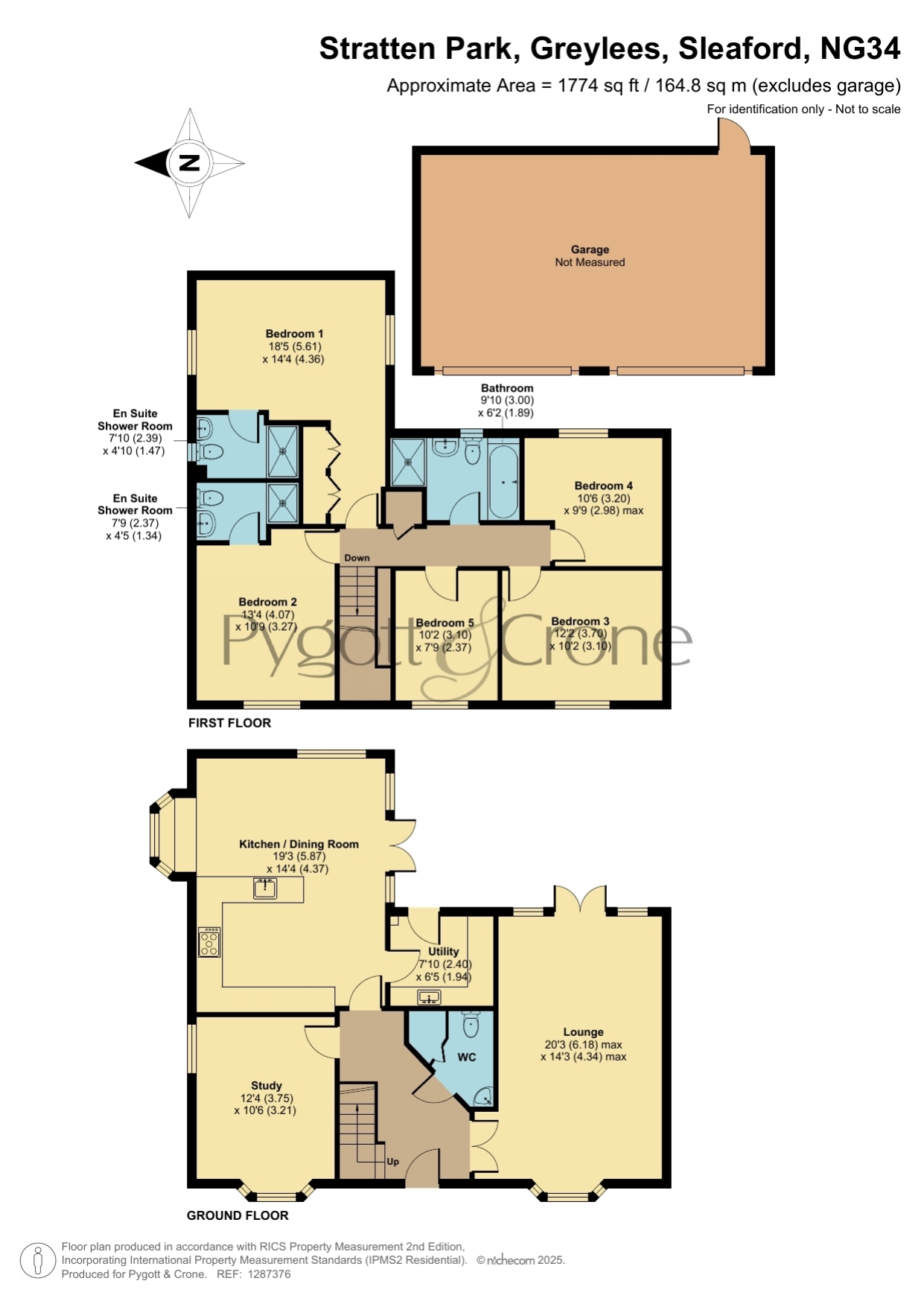 1, Stratten Park, Sleaford floorplan