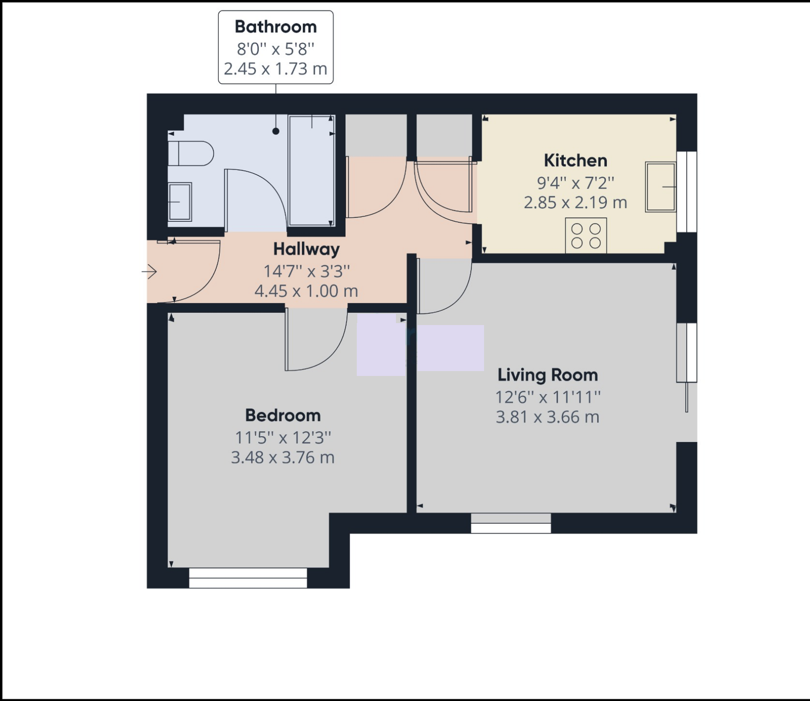 7 holme place, Hemel Hempstead floorplan