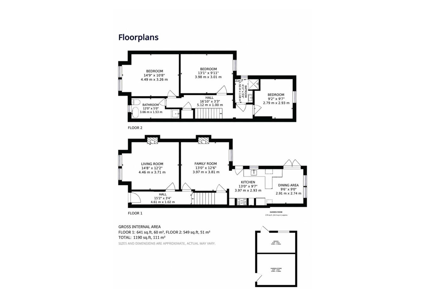 64, Gorleston Road, Poole floorplan
