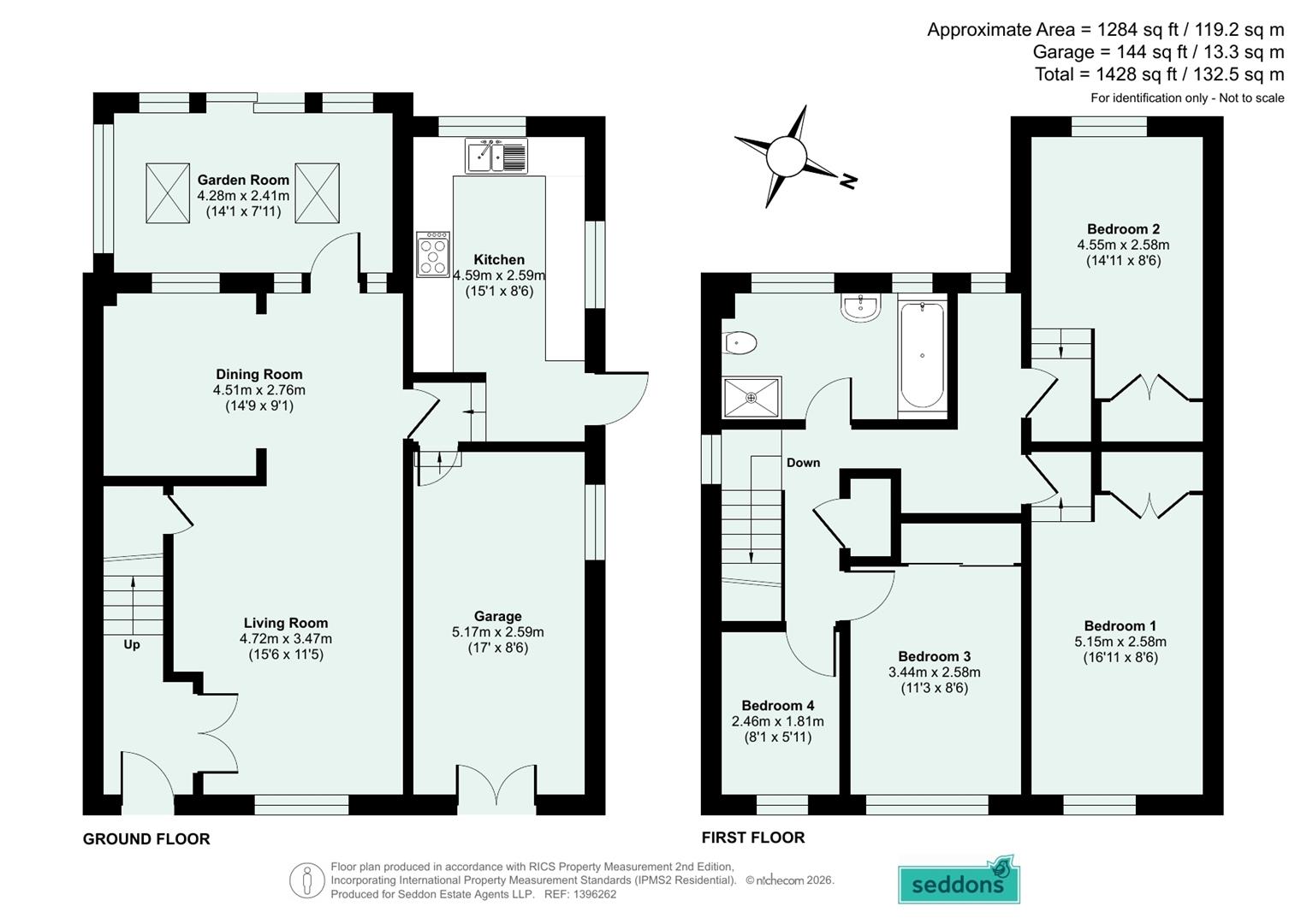 4, Silverdale Close, Dulverton floorplan