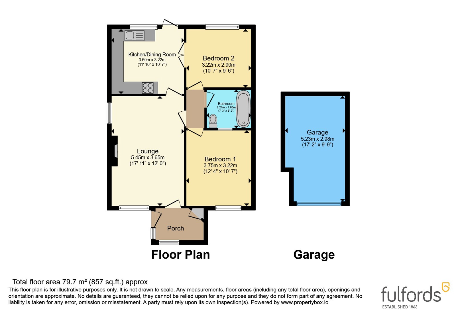 34, Charles Road, Newton Abbot floorplan