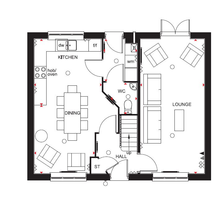 4 Bedrooms Detached house for sale in 