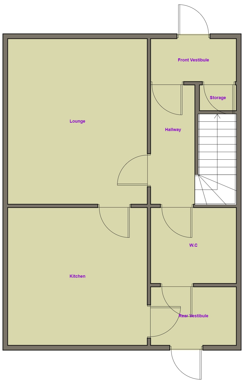 6e, Fleming Road, Cumbernauld floorplan