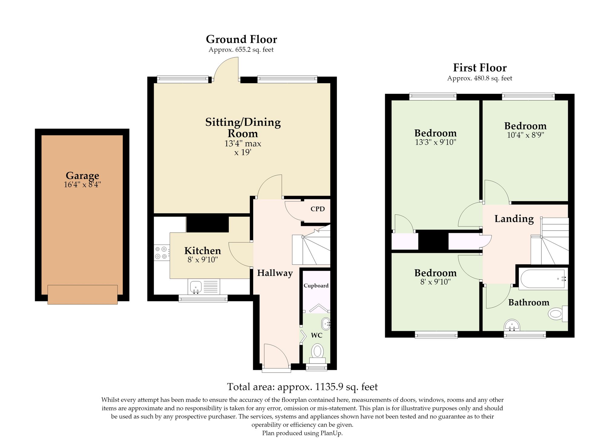 6 Yew Tree Court, Dereham floorplan