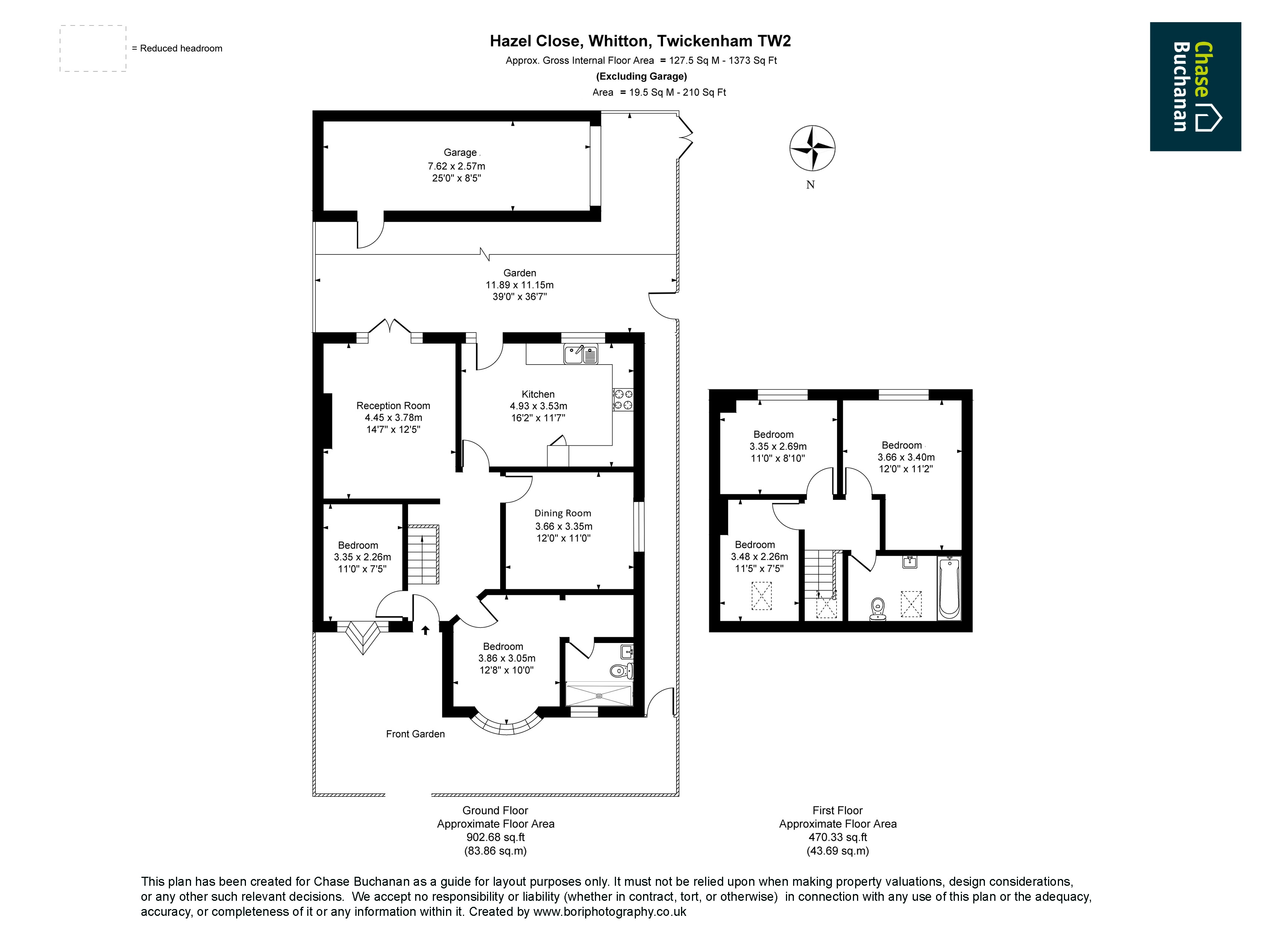 Hazel Close, Twickenham floorplan
