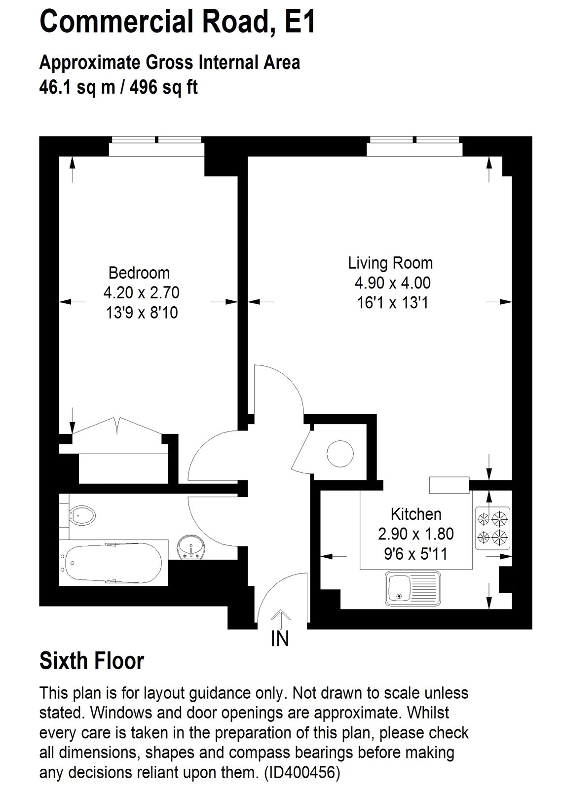 1 Bedrooms Flat to rent in Skyline Plaza Building, 80 Commercial Road, London E1