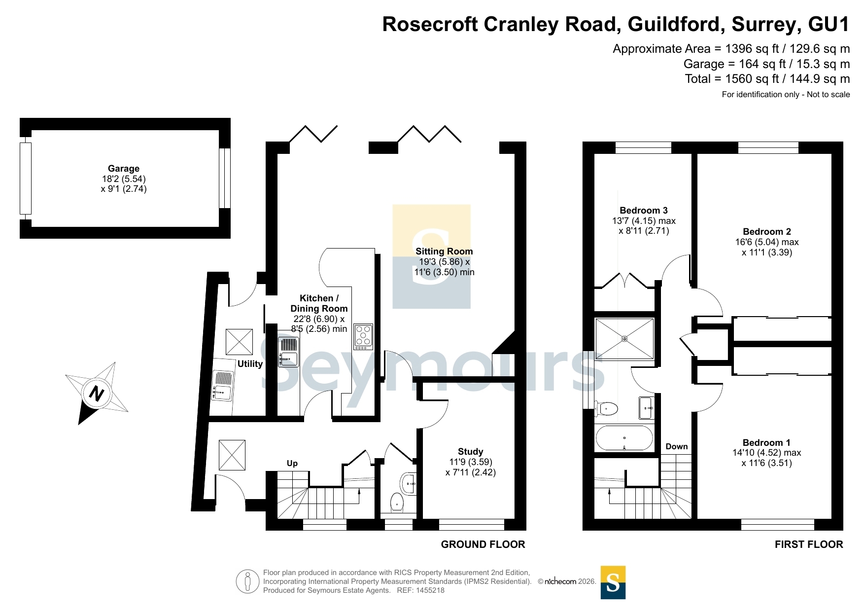 Rosecroft,, Cranley Road, Surrey floorplan