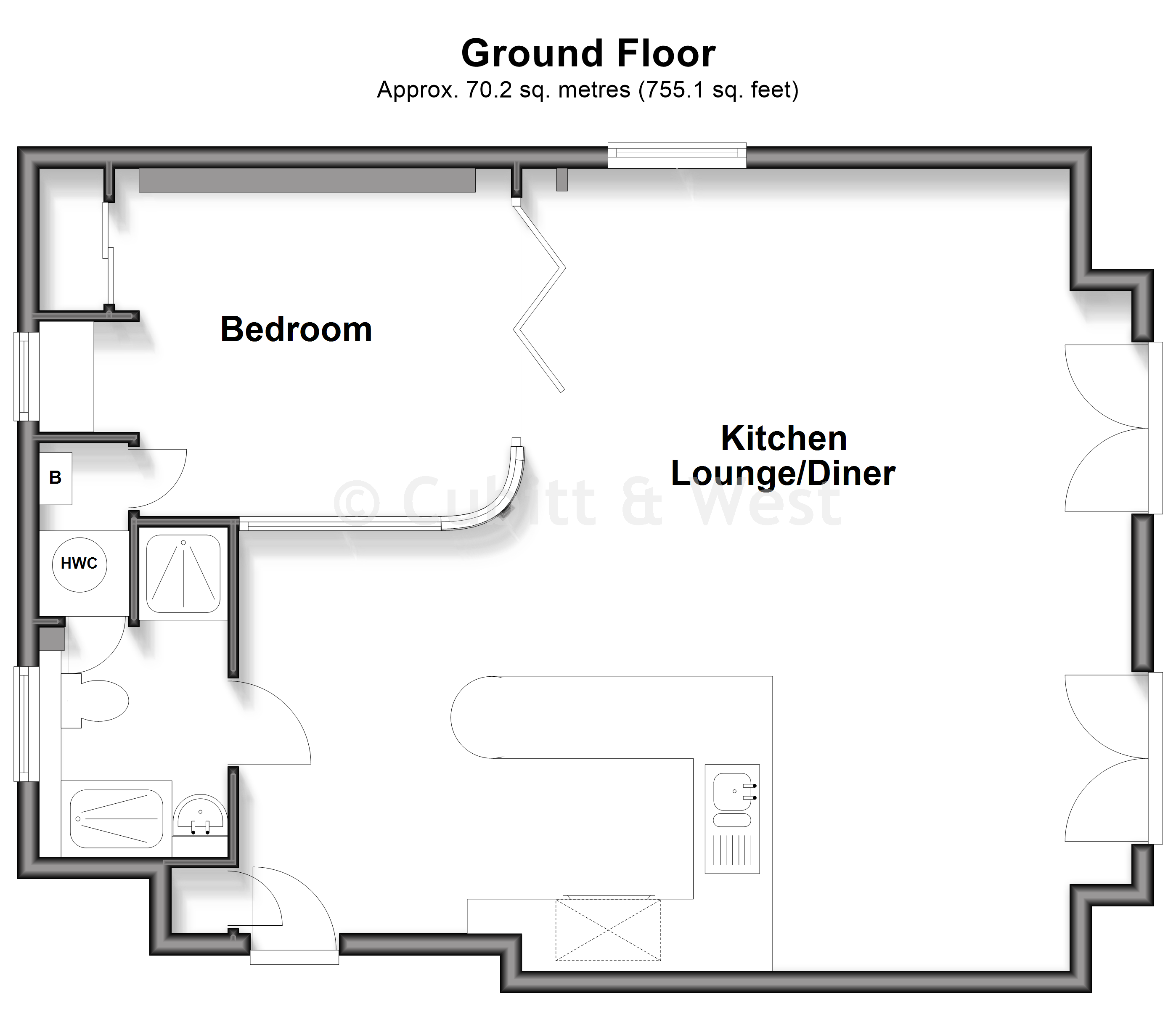 11, Coldstream Road, Caterham floorplan