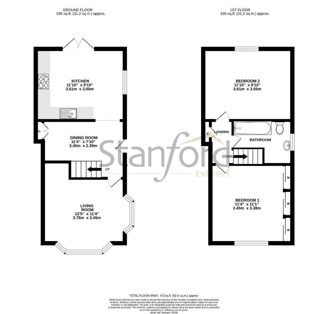 Winchester Road, Southampton floorplan