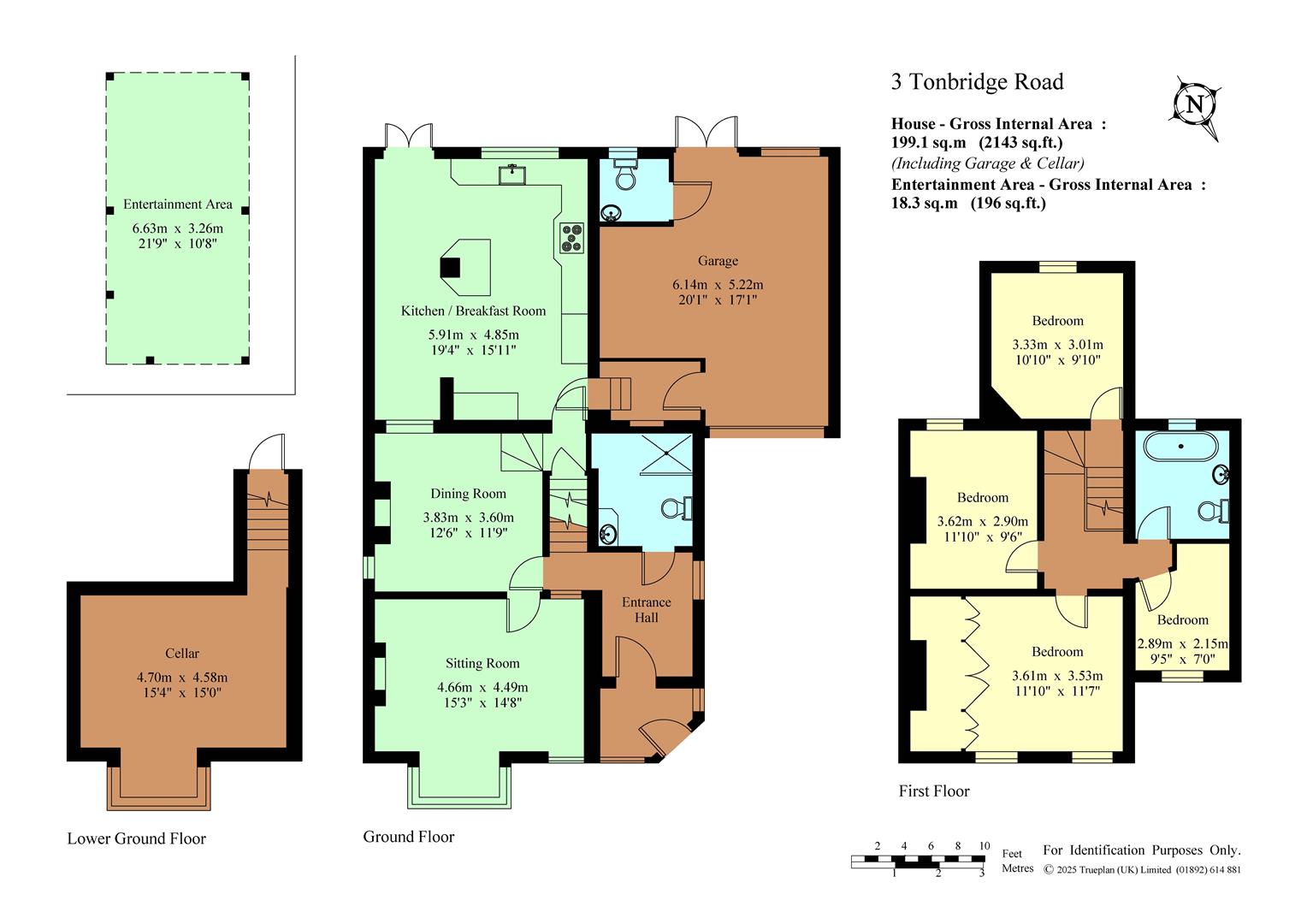 3, Tonbridge Road, Hildenborough Tonbridge floorplan