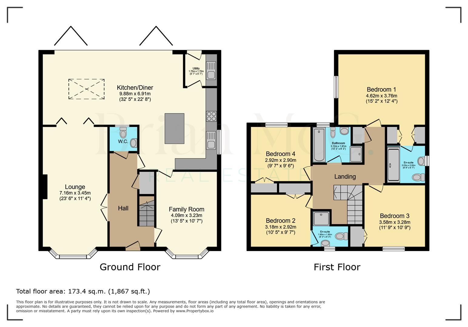 5, Lancut Hill, Rugby floorplan