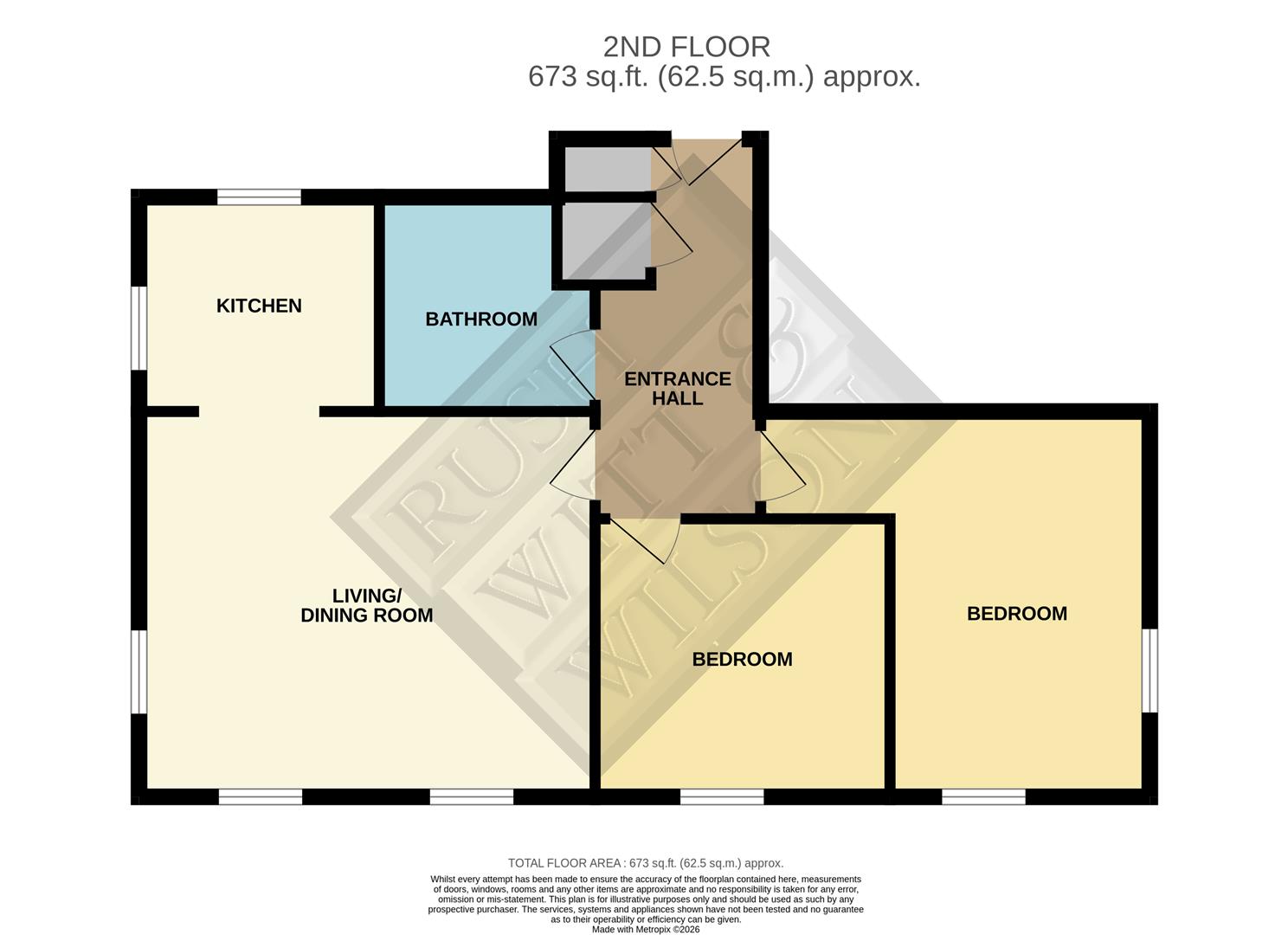 15, Baker Way, Camber, Rye floorplan