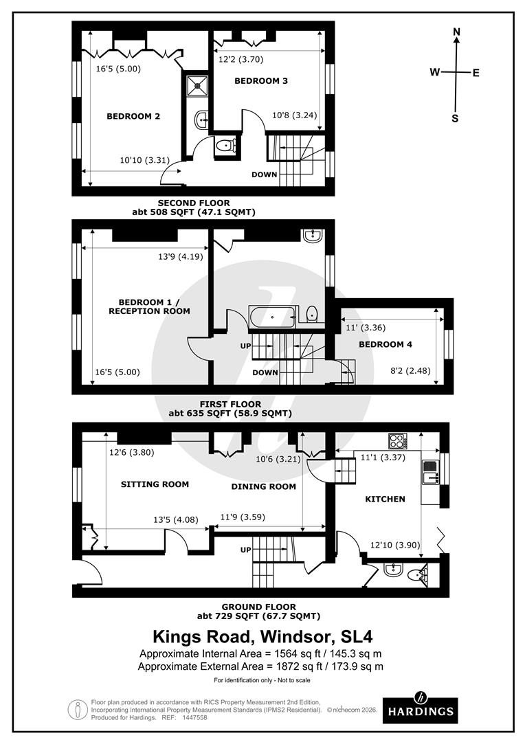 67, Kings Road, Windsor floorplan