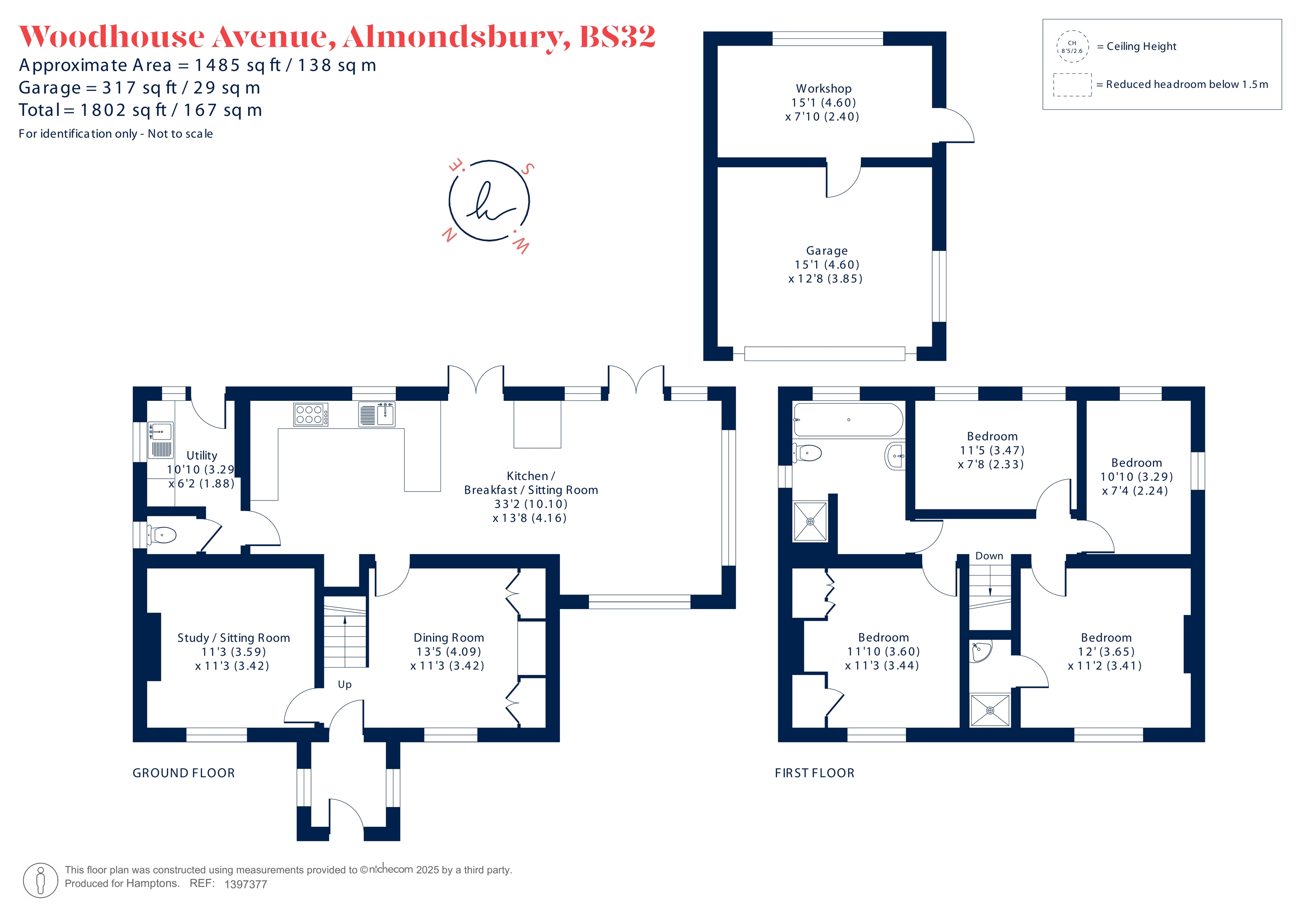 The Cottage, Woodhouse Avenue, Almondsbury floorplan