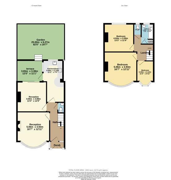 42, Bourne Hill, Palmers Green floorplan