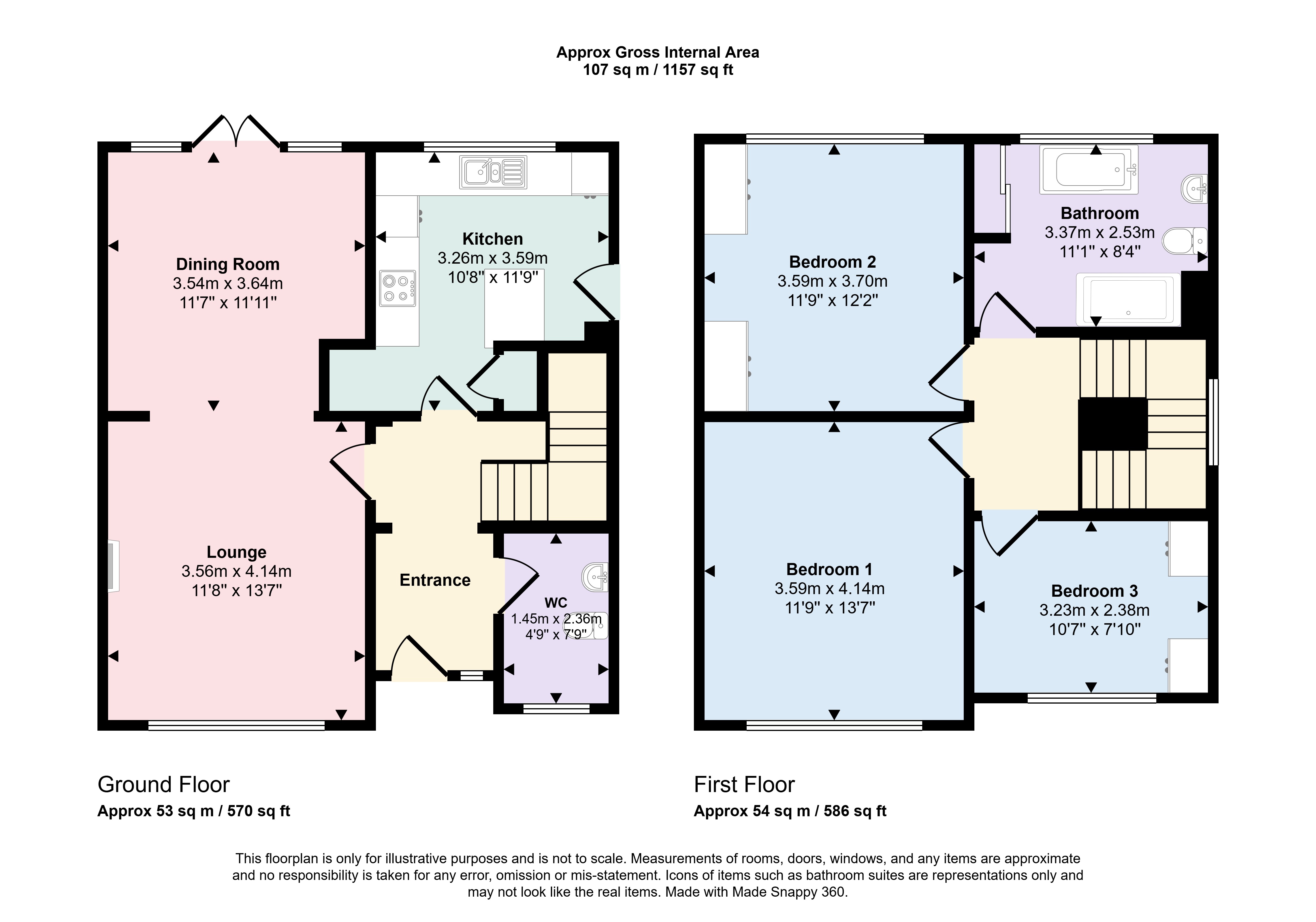 18, Woodside Road, Poole floorplan
