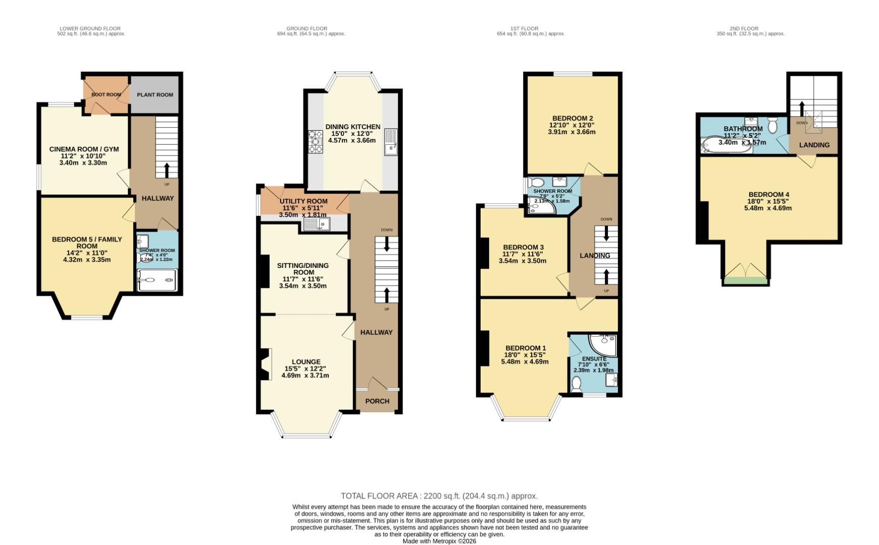 5, Sefton Road, Chorlton floorplan