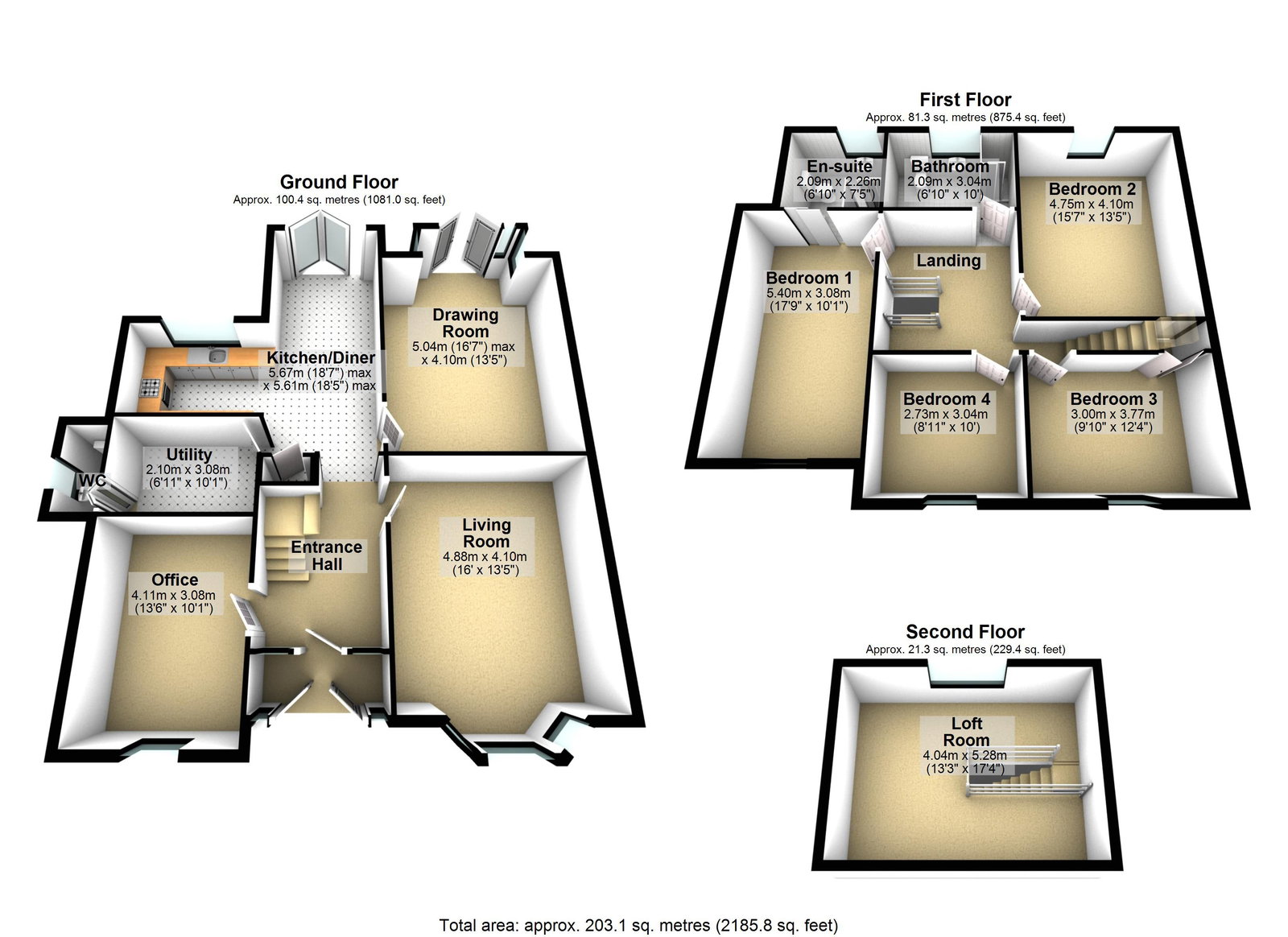 11, Hassall Road, Stoke-on-trent floorplan