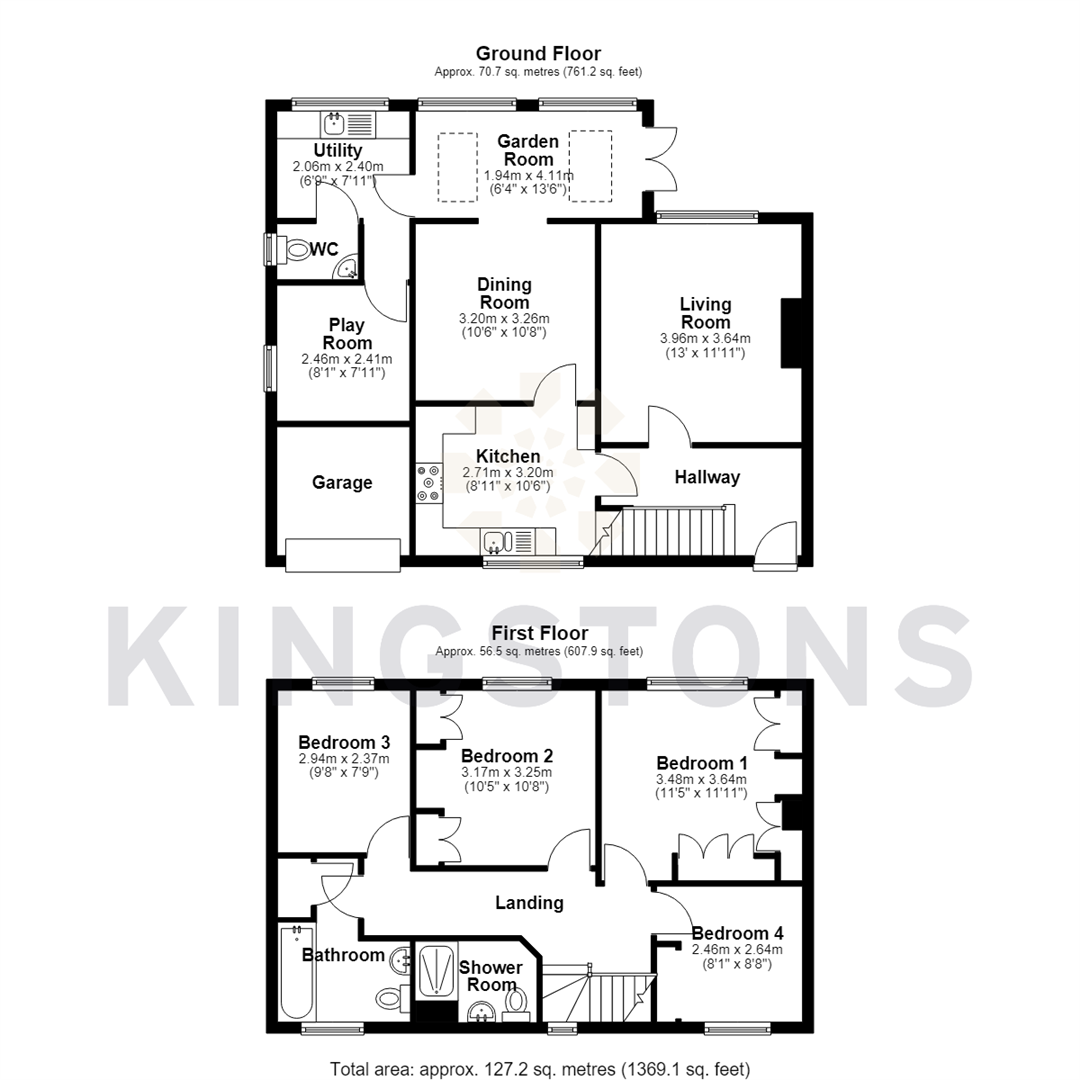 16, Chalfield Crescent, Melksham floorplan