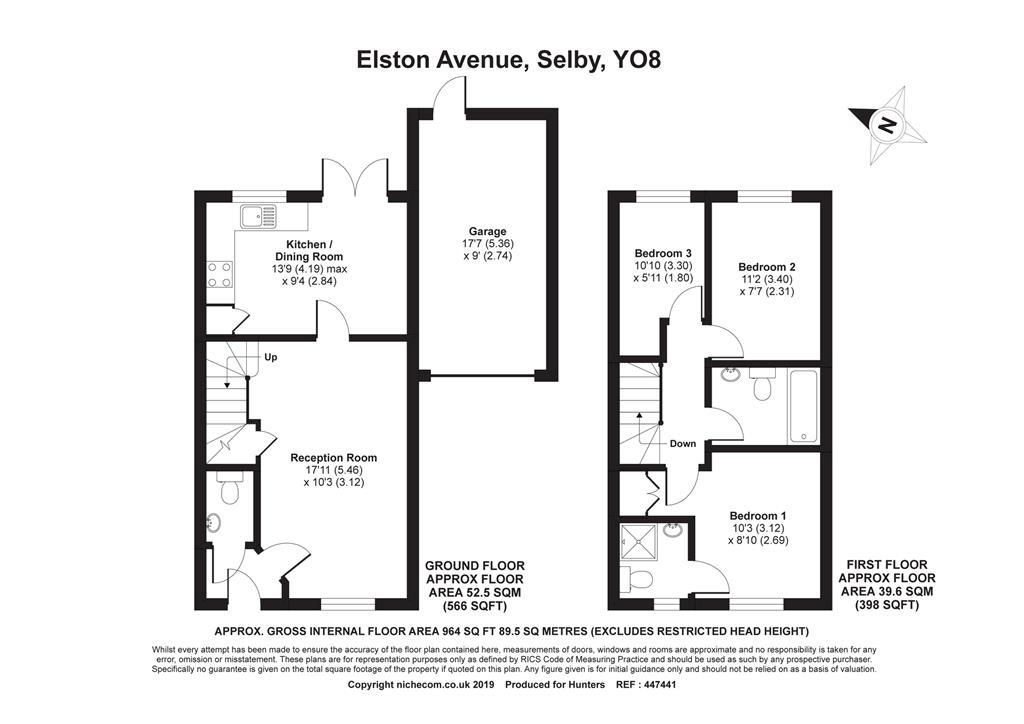 3 Bedrooms Semi-detached house for sale in Elston Avenue, Selby YO8