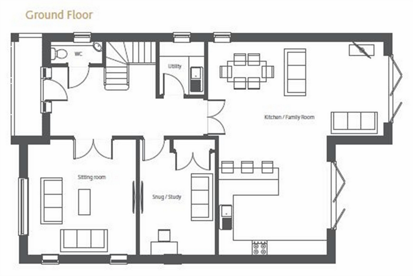 4 Bedrooms Detached house for sale in Evergreen Place, The Coppice, Enfield, Greater London EN2