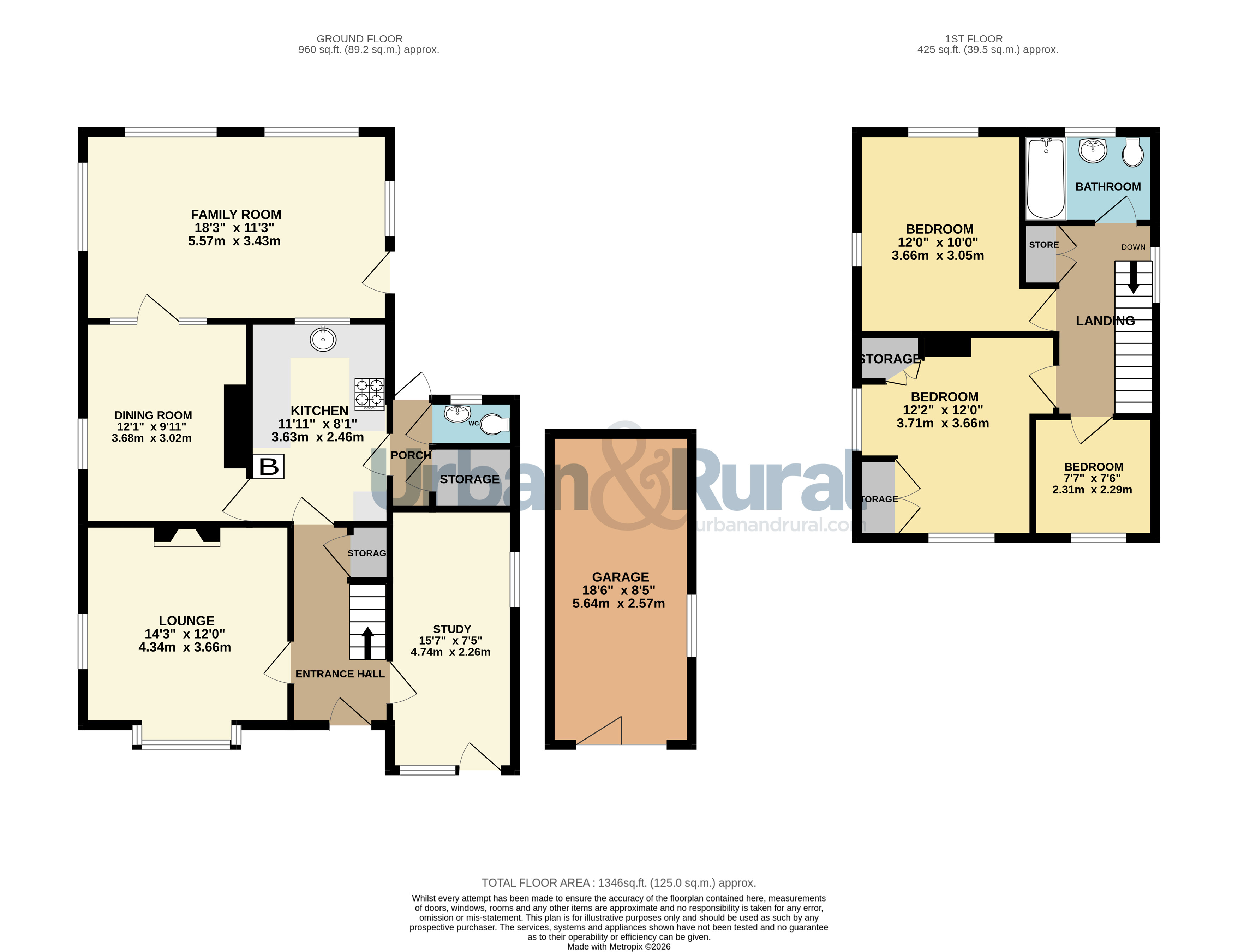 Malna House, 14, The Avenue, Bedford floorplan