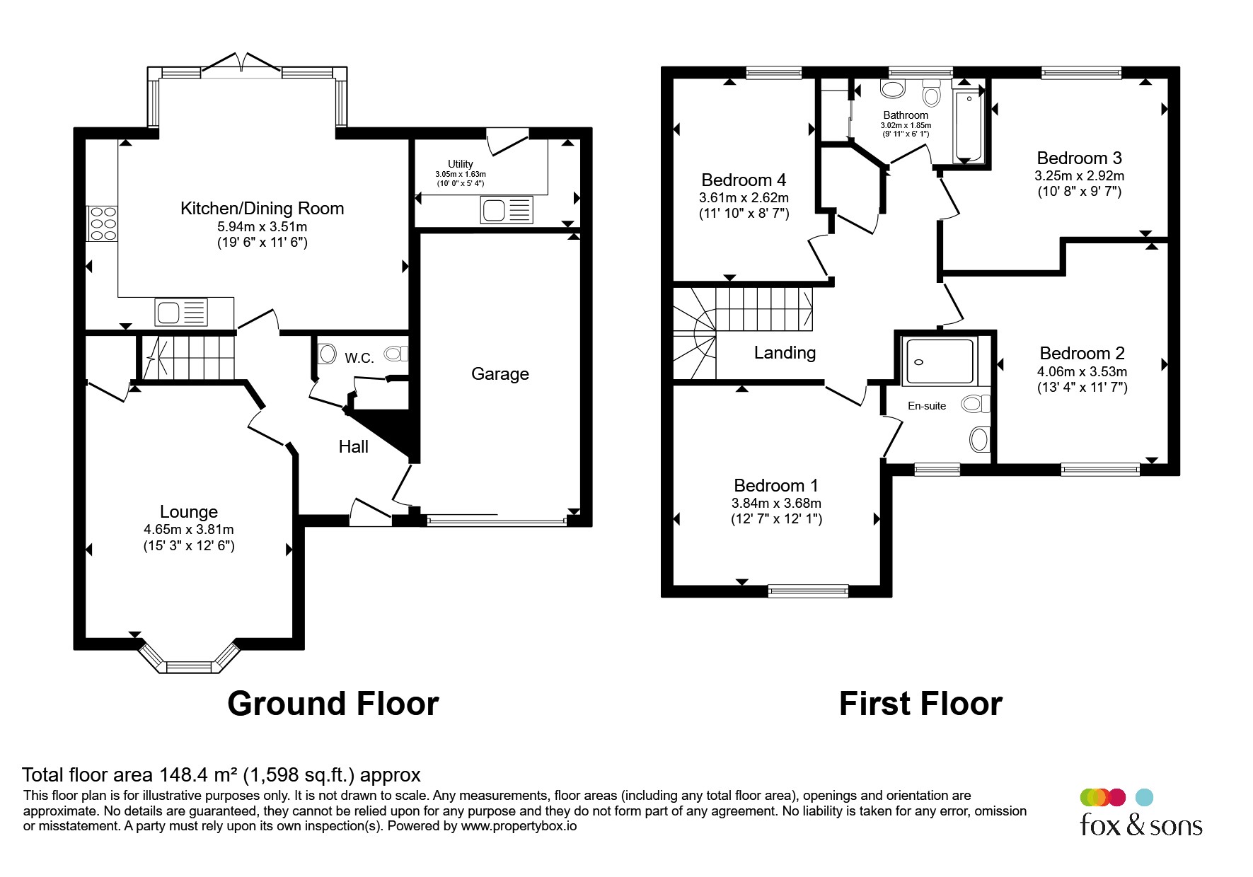 Mayfield Gardens, Hailsham floorplan
