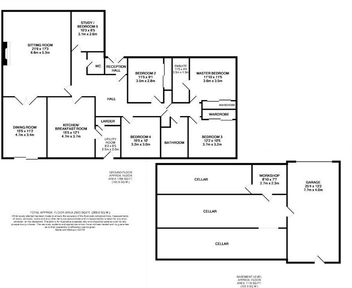 5 Bedrooms Detached bungalow for sale in 7 Gartwhinzean Loan, Powmill, Dollar FK14