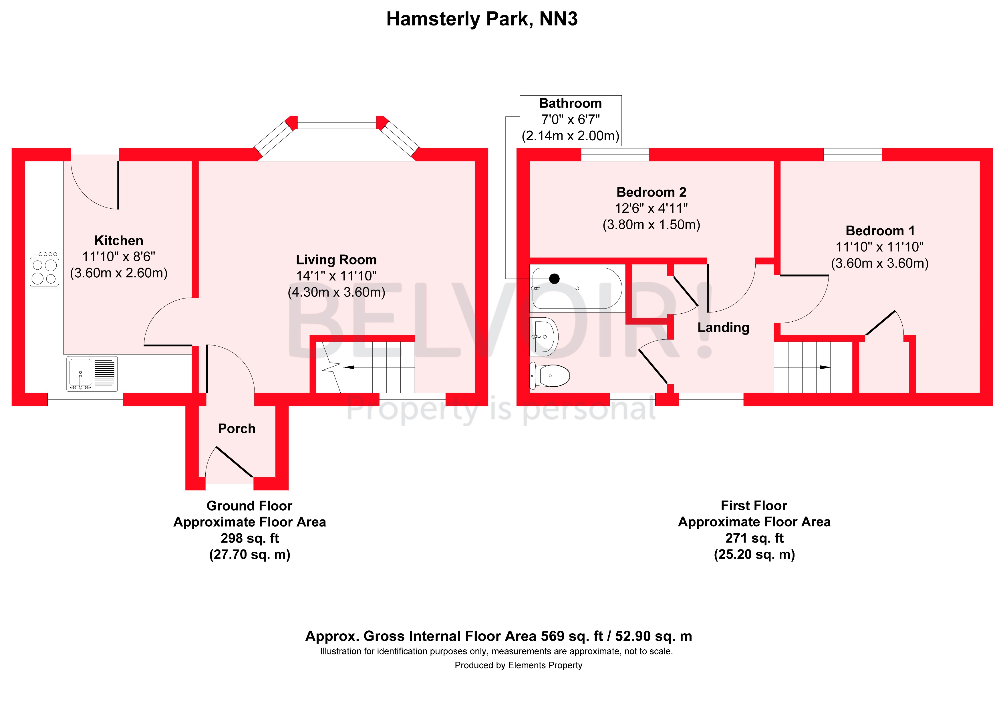 39, Hamsterly Park, Northampton floorplan