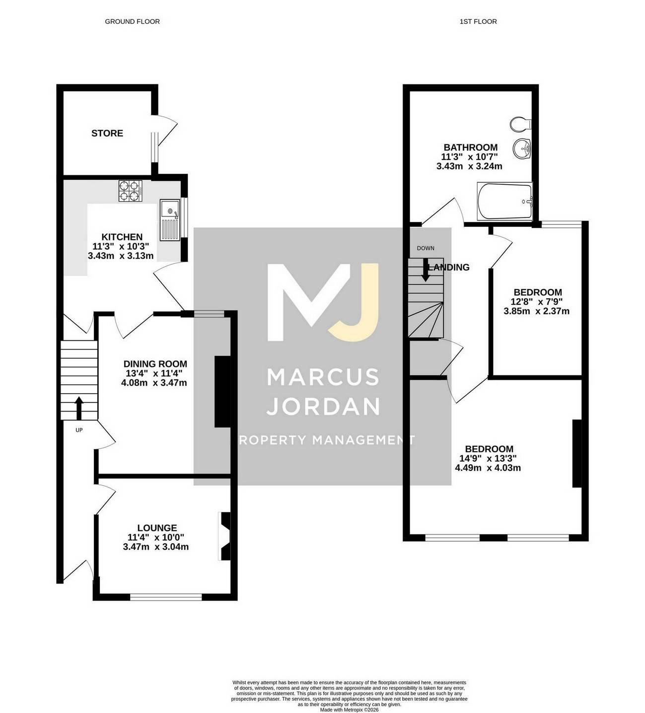 36, Midland Road, Olney floorplan