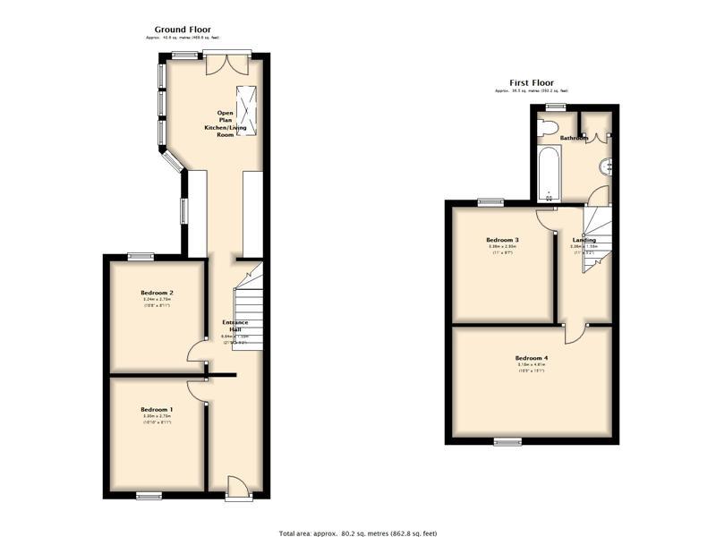 Saint Barnabas Street, Oxford floorplan