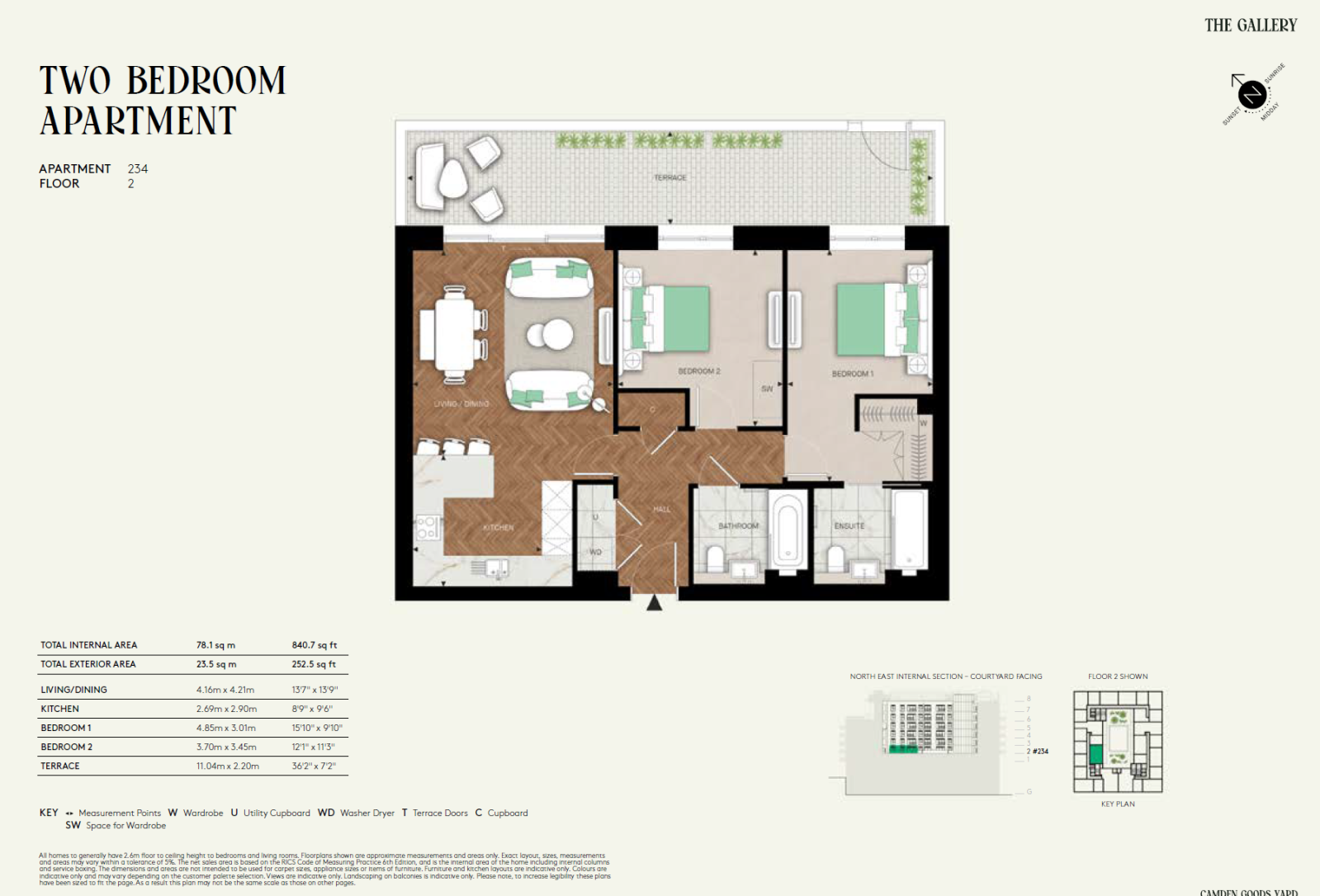 13, The Gallery, Chalk Farm Road floorplan