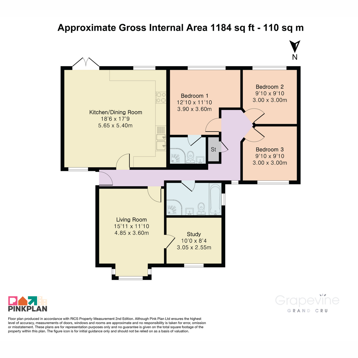 66, Hurst Park Road, Reading floorplan