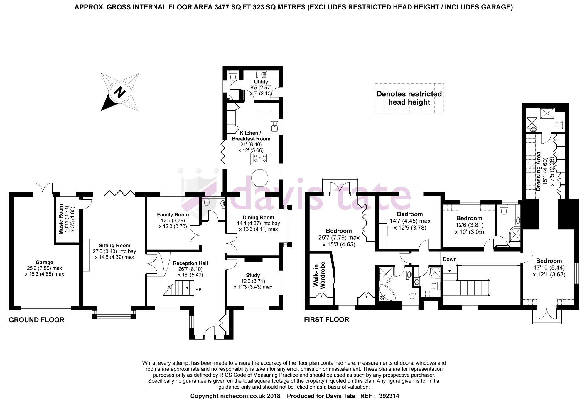 4 Bedrooms Detached house for sale in Wargrave Road, Twyford, Reading RG10