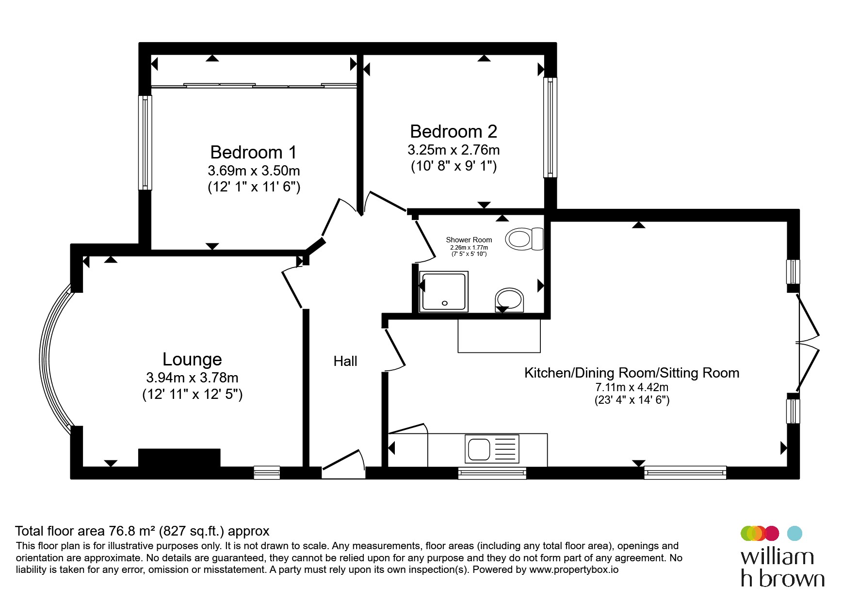 2, Fairfield Road, Scunthorpe floorplan