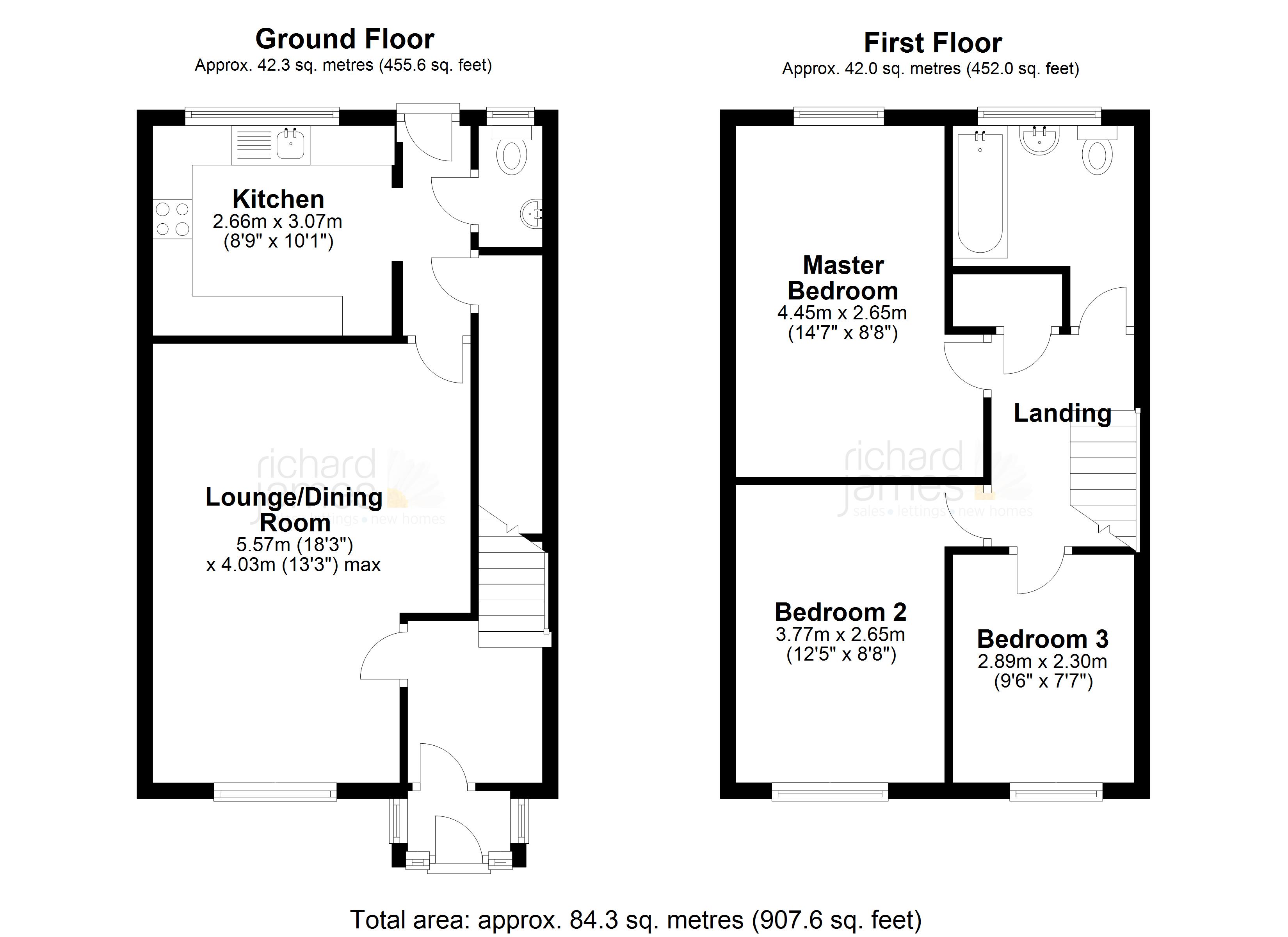 3 Bedrooms Terraced house for sale in Longthorpe, Toothill, Swindon SN5