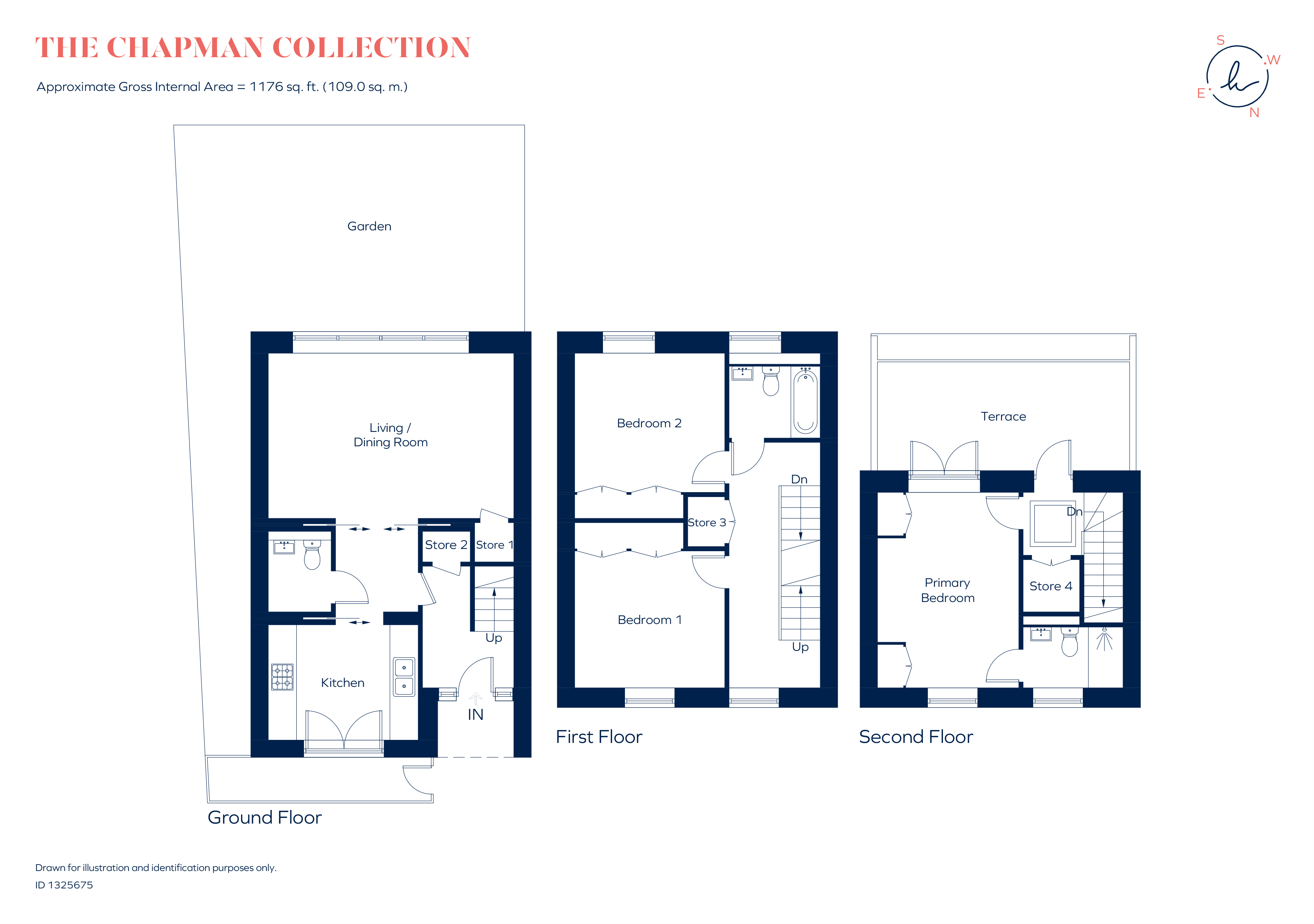 House 1, The Chapman Collection, London floorplan