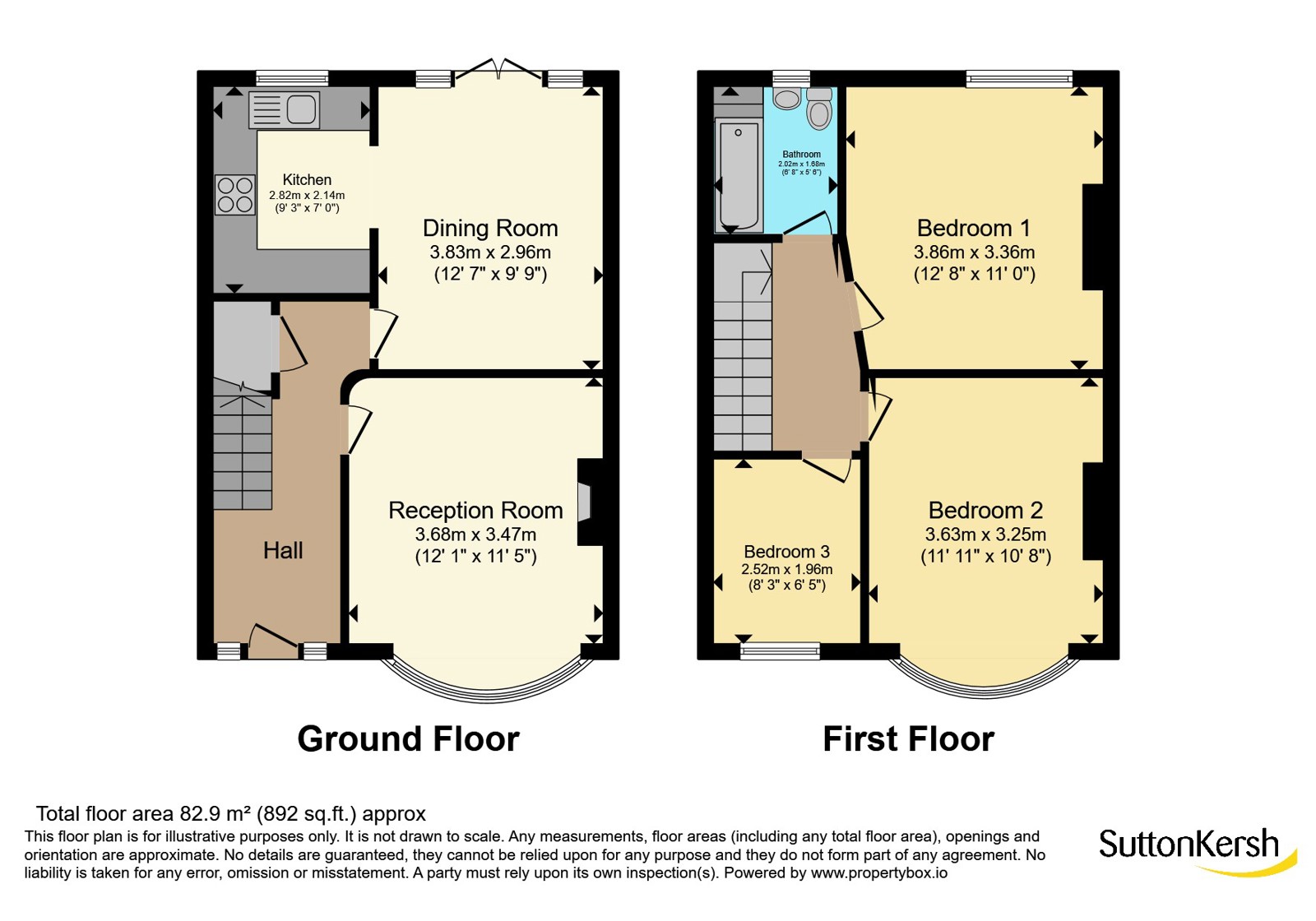 3, Deansburn Road, Merseyside floorplan