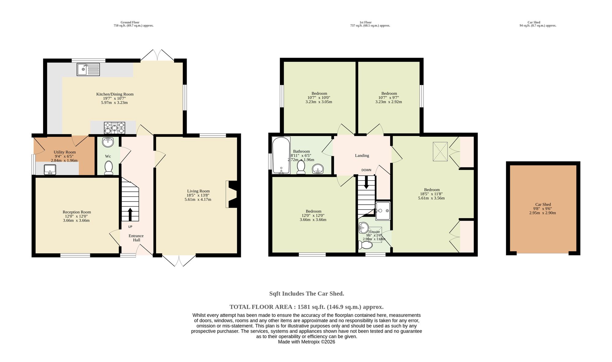 1c Victoria Hill, Eye floorplan