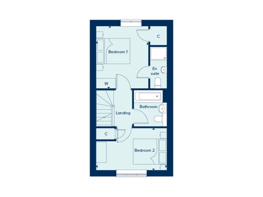 196, Henley Road, Ipswich floorplan