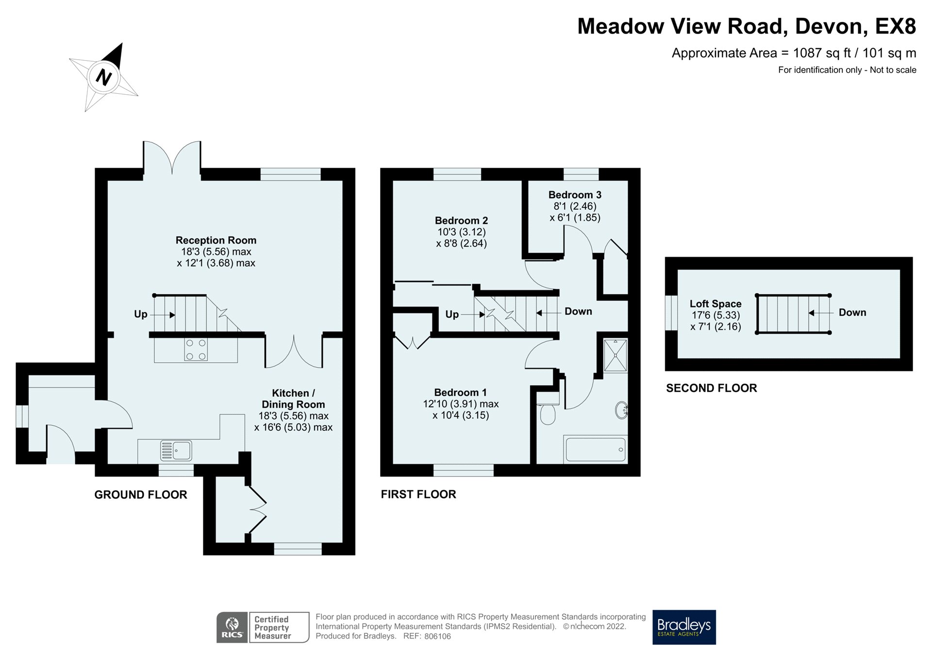9, Meadow View Road, Devon floorplan