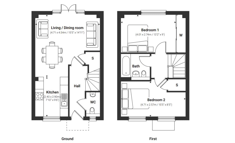 6, Hunt Way, Berkshire floorplan
