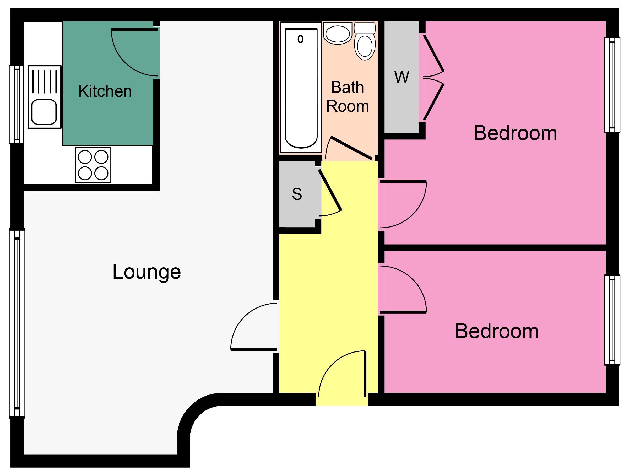 2 Bedrooms Flat for sale in New City Road, Glasgow G4