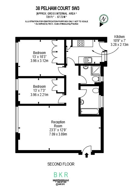 2 Bedrooms Flat to rent in Pelham Court, Fulham Road, Chelsea, London SW3