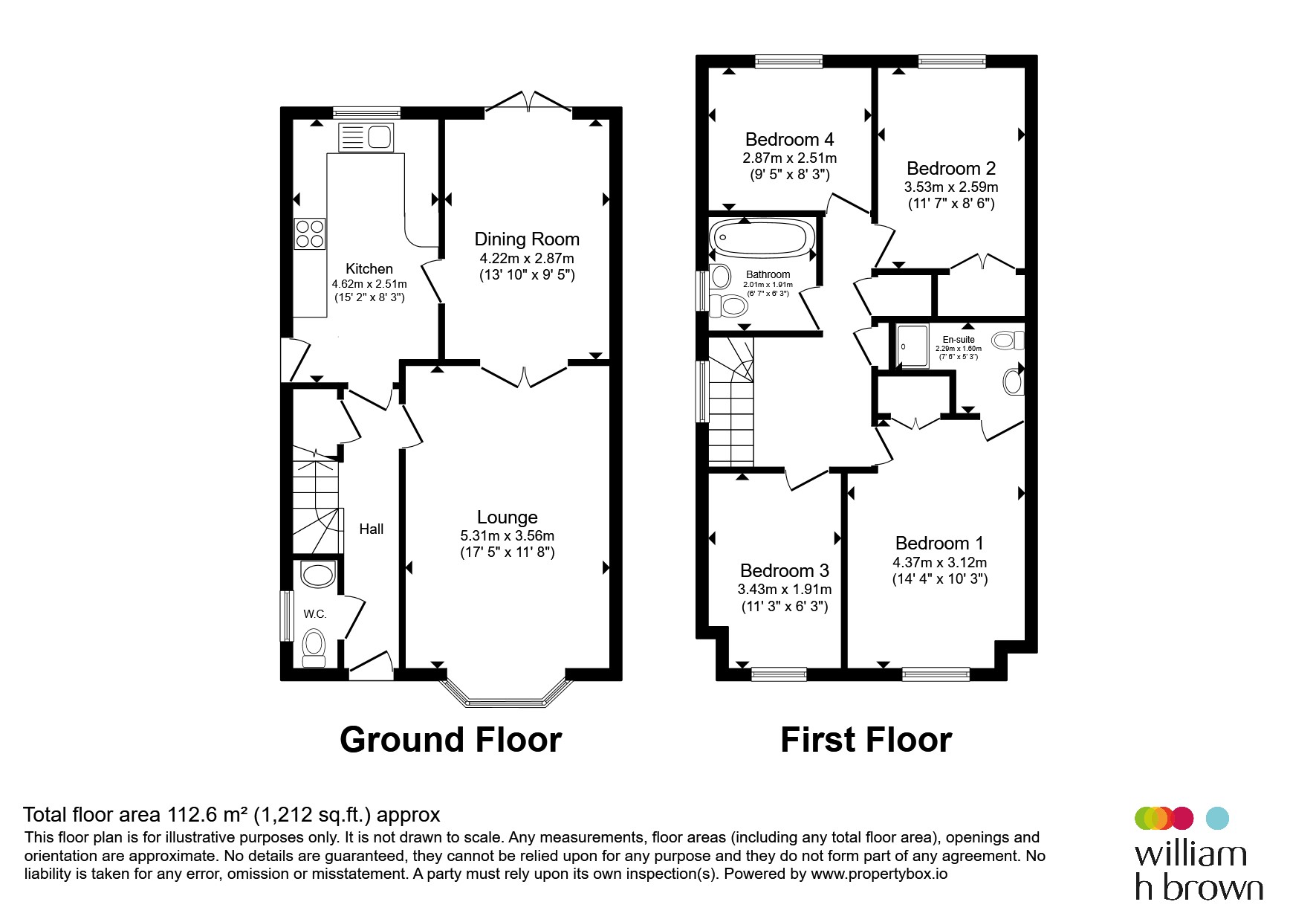 5, Turner Way, Downham Market floorplan