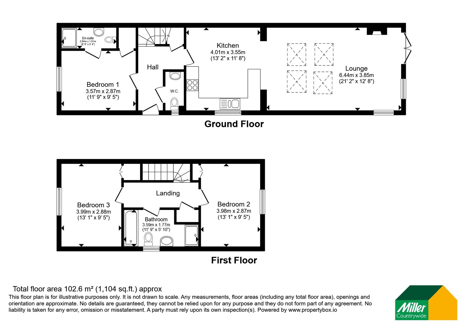 7, Neeham Road, Newquay floorplan