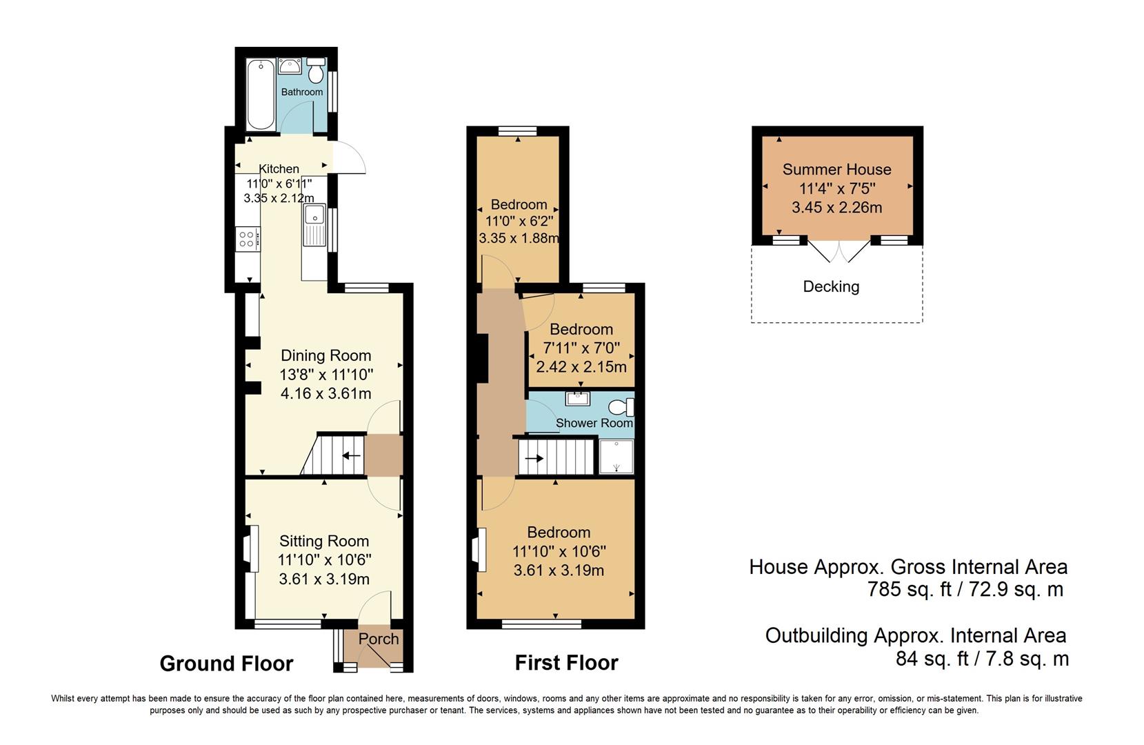 14, Homevale Cottages, Main Road, Sevenoaks floorplan
